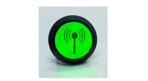 push button, customizable, engraved cap marked cap, FL.series