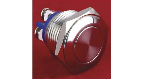 pushbutton ; Vandal resistant; design; fast break; high reliability; long life expectancy ; easy integration; waterproof; impact resistance ; aggressive industrial environment; 16 mm, flush, not illuminated