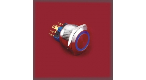 pushbutton ; vandal; design; fast break; high reliability; long life expectancy ; easy integration; waterproof; impact resistance ; aggressive industrial environment; 22 mm, push button light ring, flush