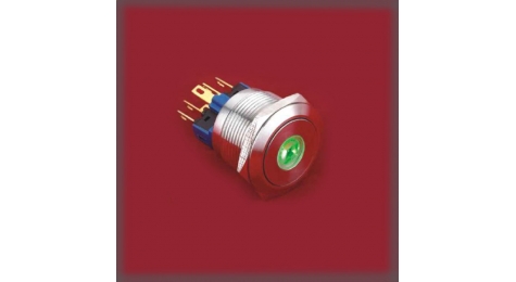 pushbutton ; vandal; design; fast break; high reliability; long life expectancy ; easy integration; waterproof; impact resistance ; aggressive industrial environment; 22 mm pushbutton bright point, flush