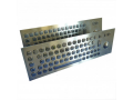 keyboard; kiosks; terminal information; industrial environment; integrated numeric keypad; optical trackball; touchpad ; round keys, KBP03051, KBP13051.