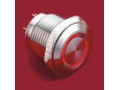 pushbutton ; vandal; design; fast break; high reliability; long life expectancy ; easy integration; waterproof; impact resistance ; aggressive industrial environment; 16 mm, flush, illuminated, ring