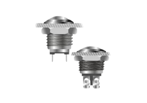 R.series boutons poussoirs 19mm bombé non lummineux