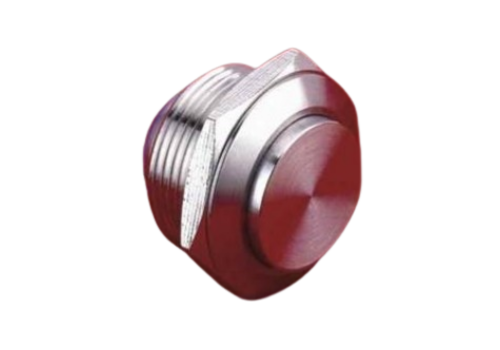 R.series boutons poussoirs 19mm débordant non lumineux court