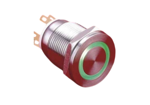 R.series boutons poussoirs 19mm super affleurant anneau lumineux