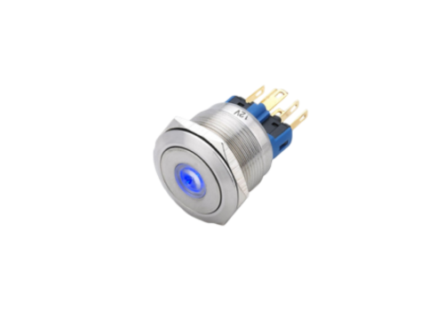 R.series boutons poussoirs 22mm affleurant point lumineux