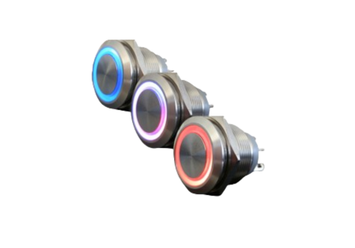 Ø22 lumineux bicolore micro-actuation