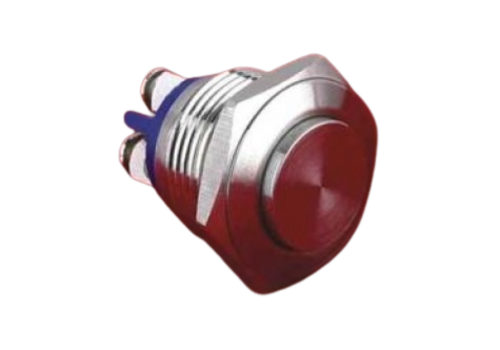 boutons poussoirs 16mm débordant non lumineux à rupture lente