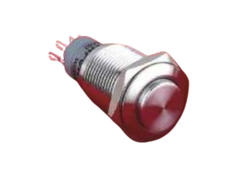 boutons poussoirs 16mm débordant non lumineux