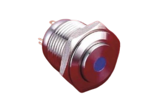 boutons poussoirs 16mm débordant point lumineux à rupture lente